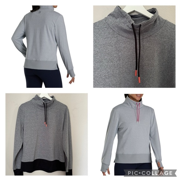 FootJoy Tops - FootJoy Spacedye Golf Long Sleeve Pullover Women’s size medium